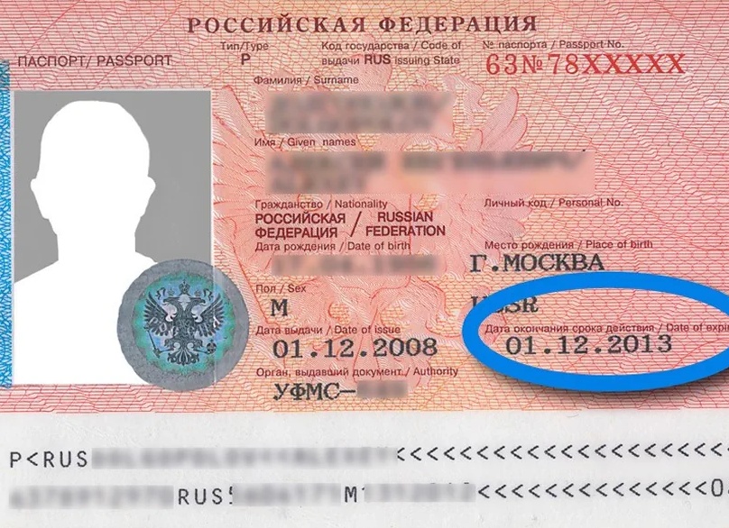 Срок действия загранпаспорта для поездки за границу