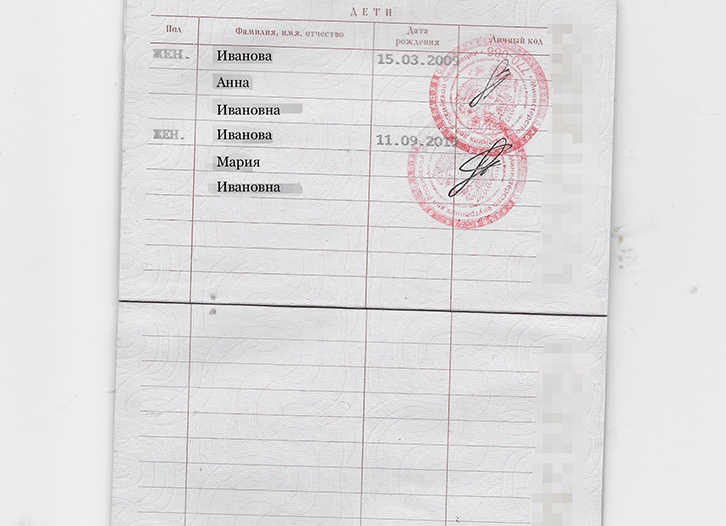 Нужен ли штамп гражданства для получения загранпаспорта детьми
